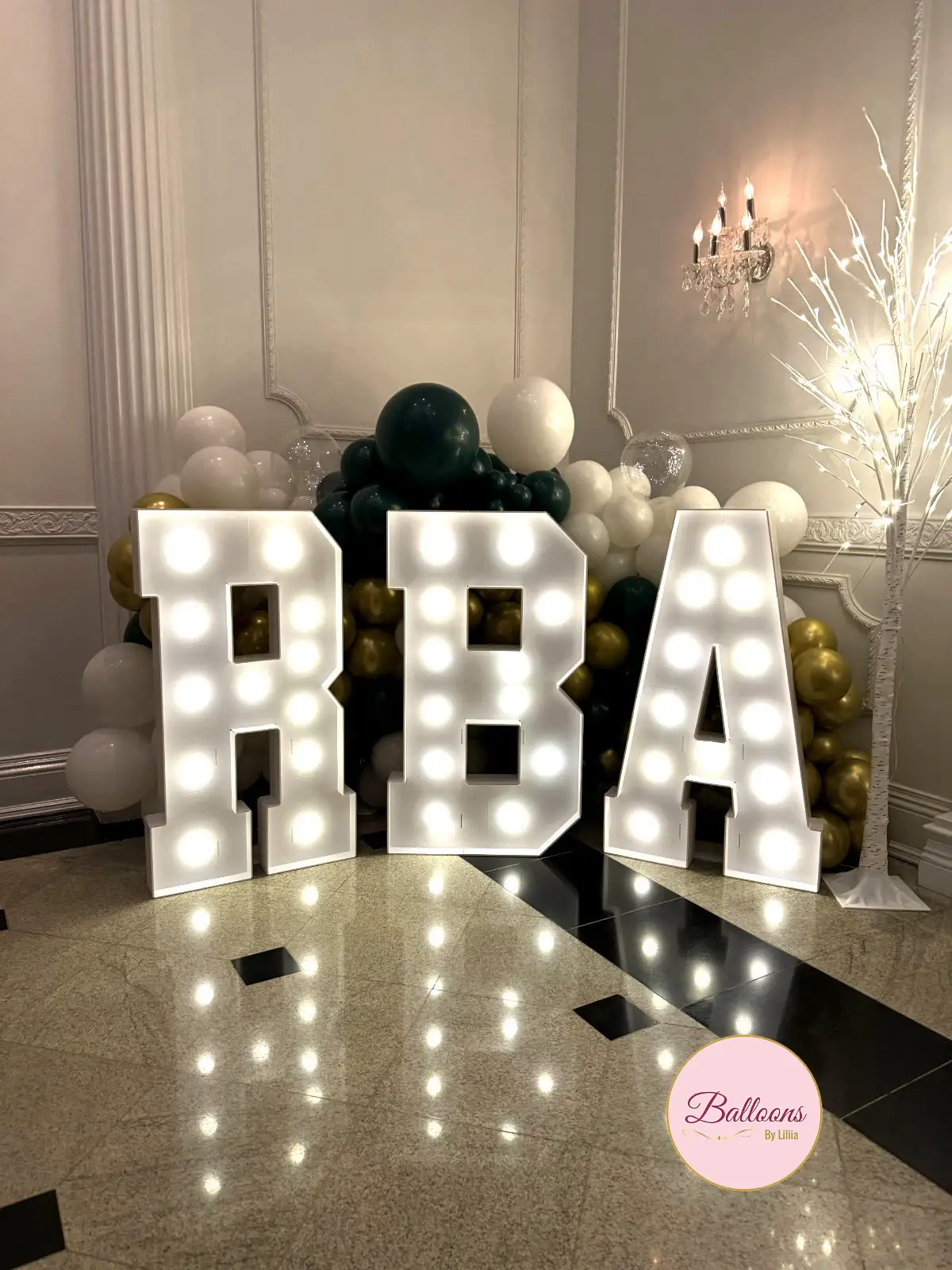 Corporate Balloon Garland Decor in NJ