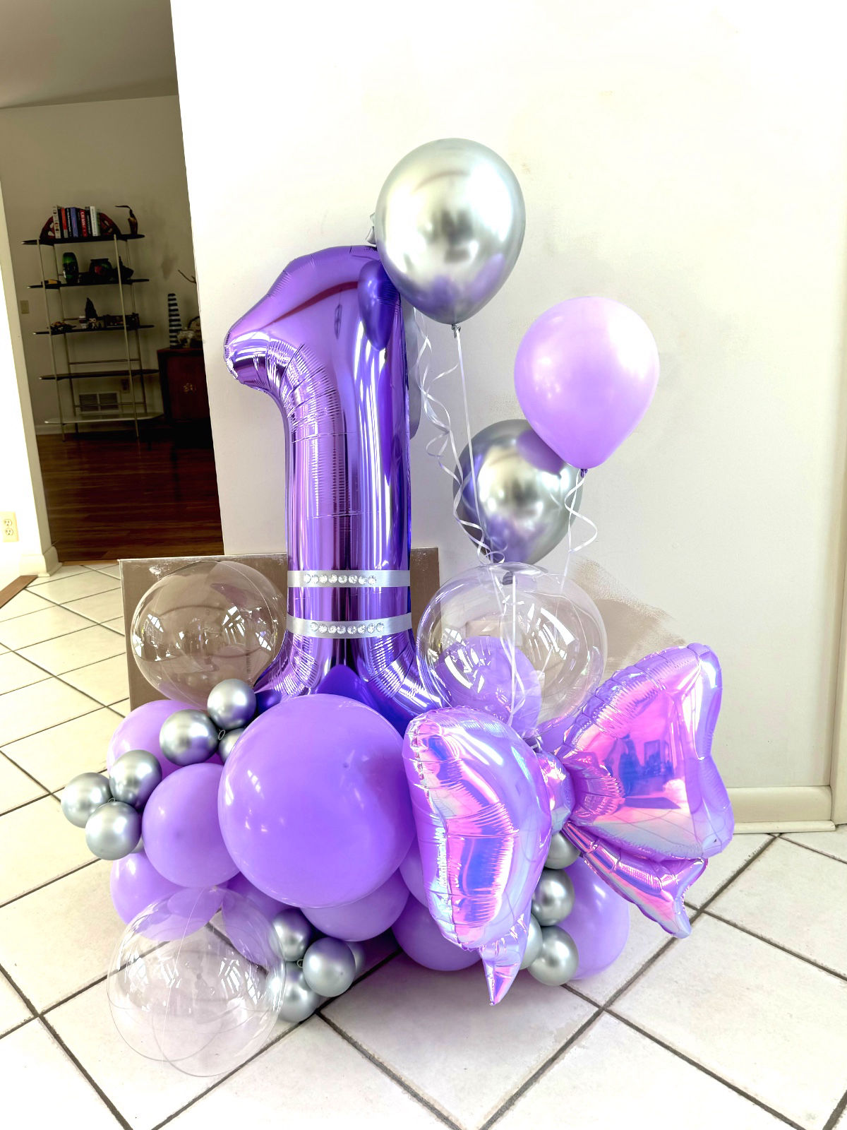 Balloon Bouquet Purple