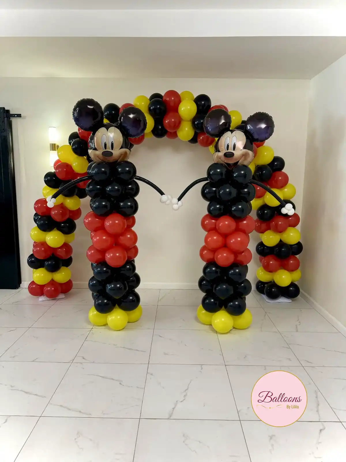 Micky Mouse Balloon Columns in NJ and NYC
