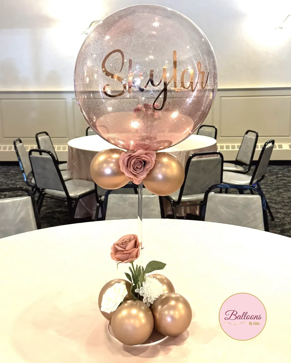 Balloon Centerpieces and table decor in NJ