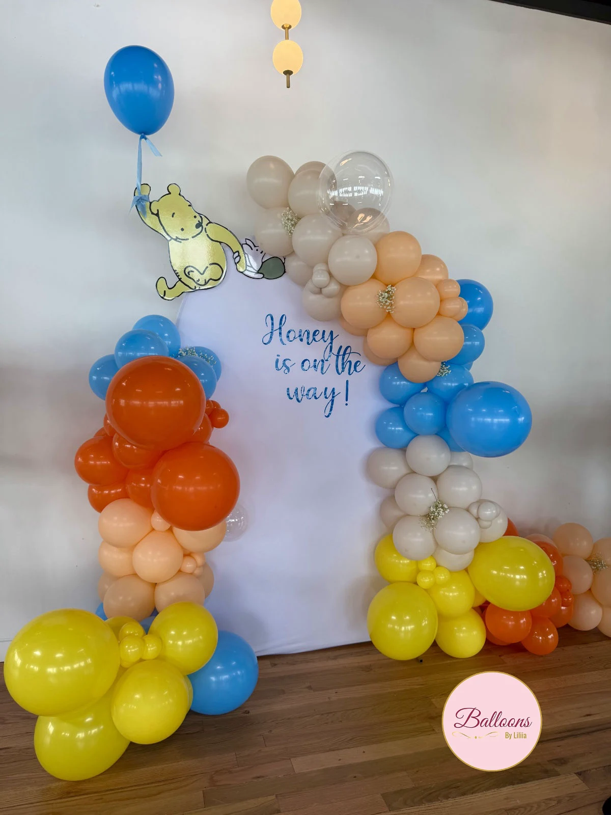 organic balloon garland for birthday party in Jersey City NJ