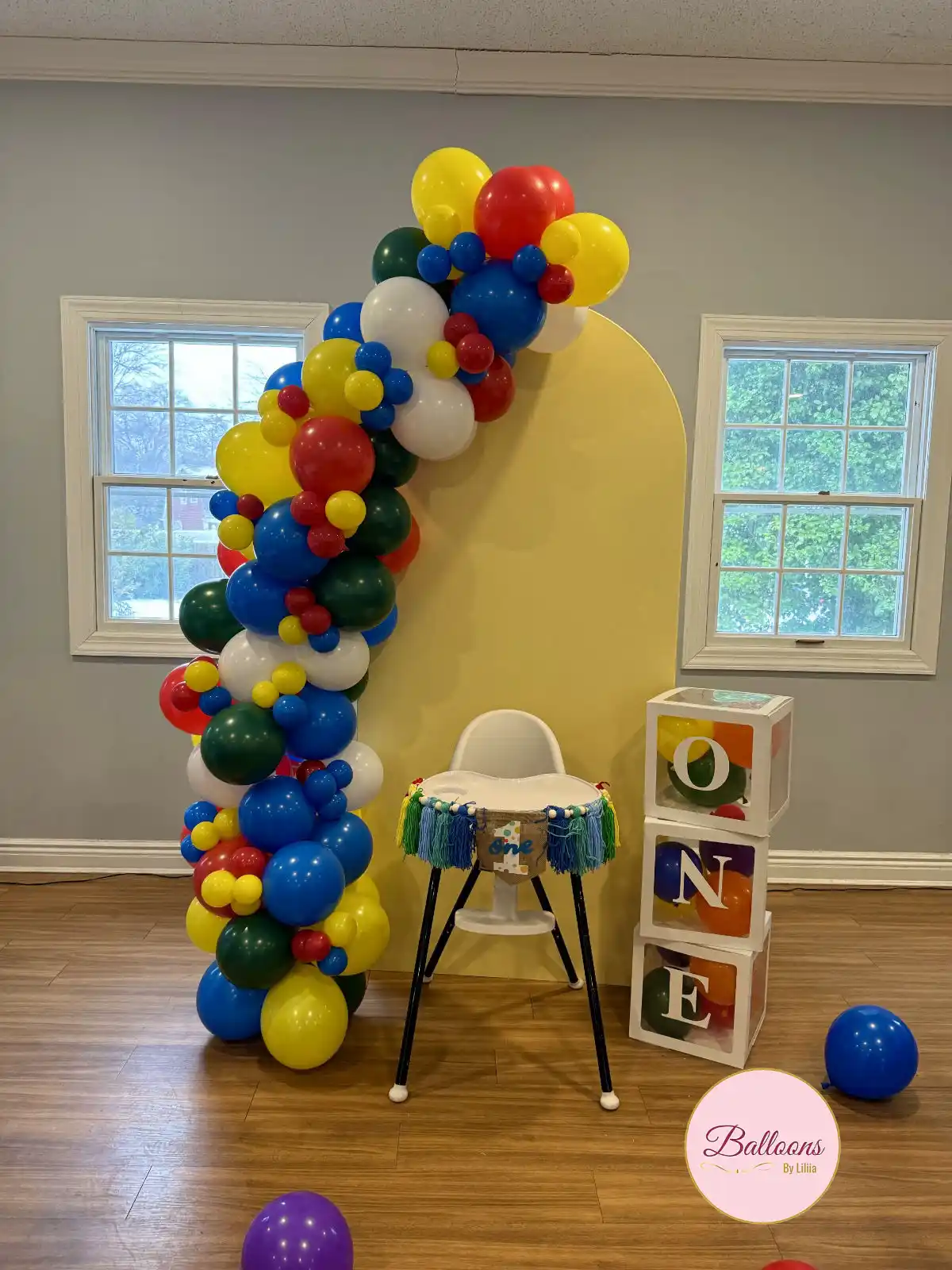 * corporate event balloon decorations in New York City